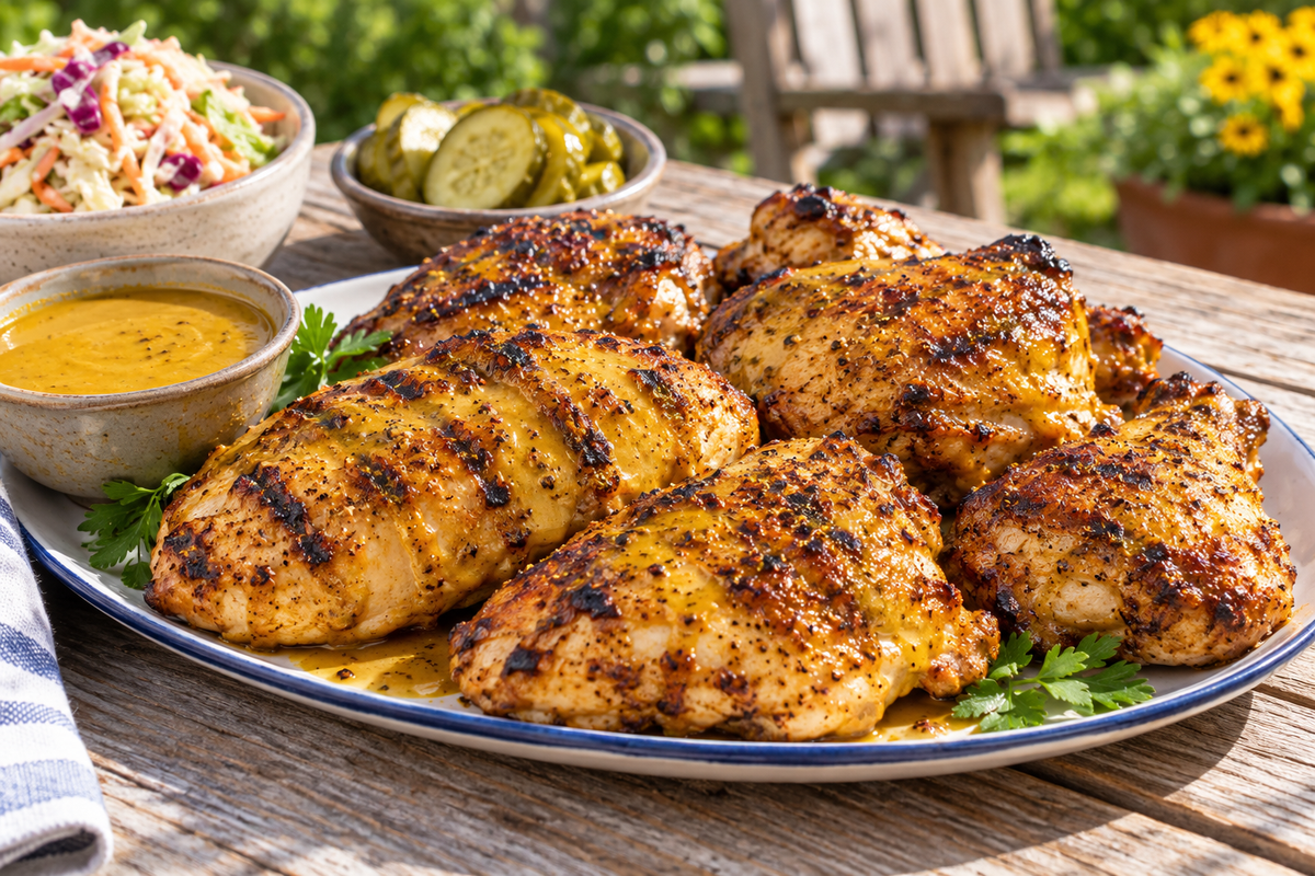 Carolina Mustard BBQ Chicken