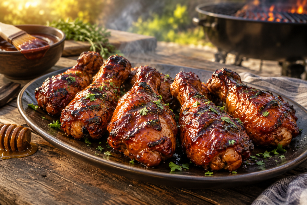 Sweet and Smoky Honey BBQ Chicken