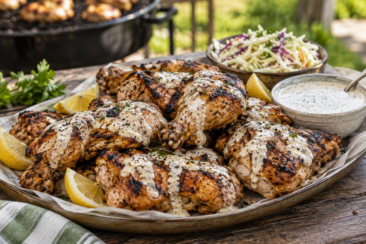 Alabama White Sauce BBQ Chicken