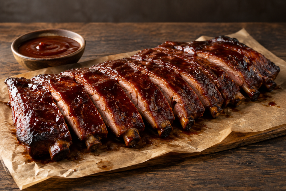 Kansas City BBQ Pork Ribs