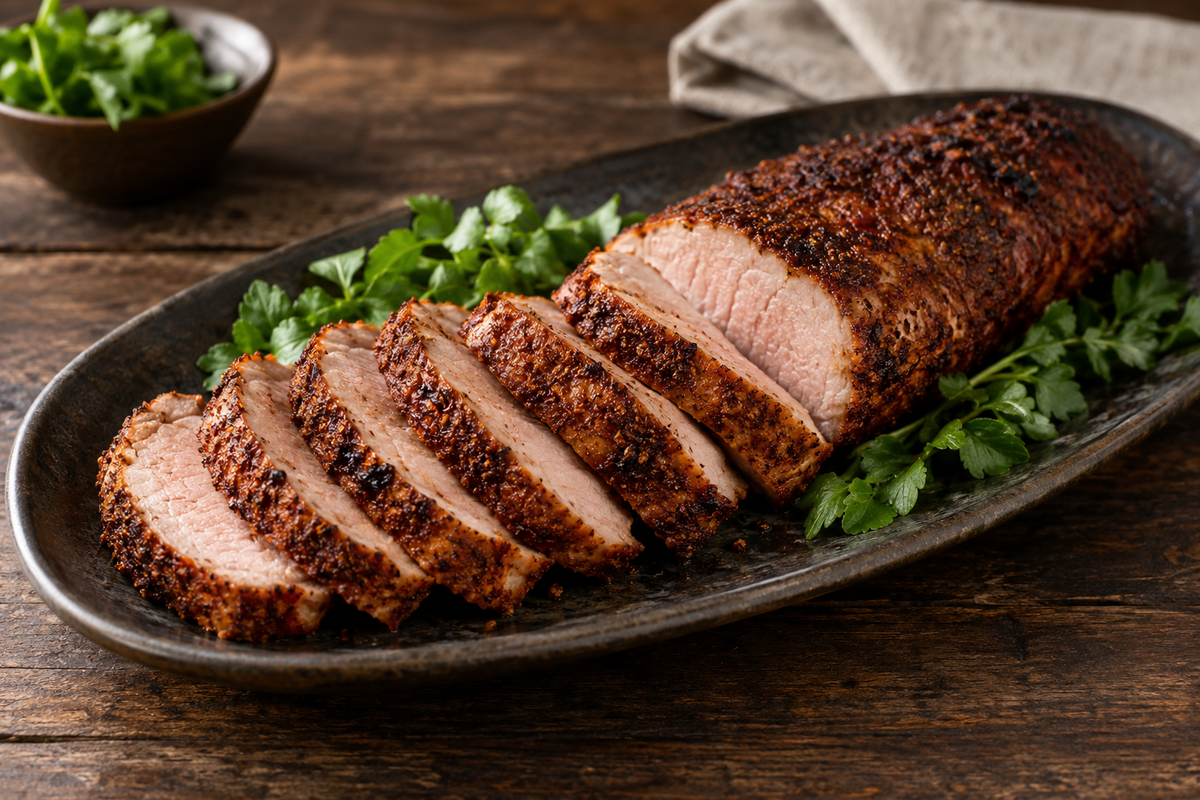Memphis-Style Dry-Rub Pork Tenderloin