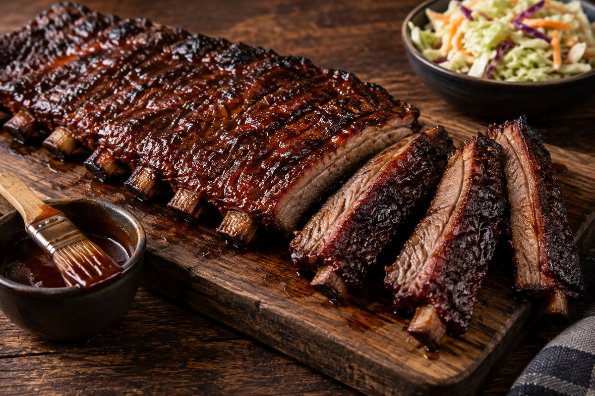 Sticky BBQ Beef Ribs