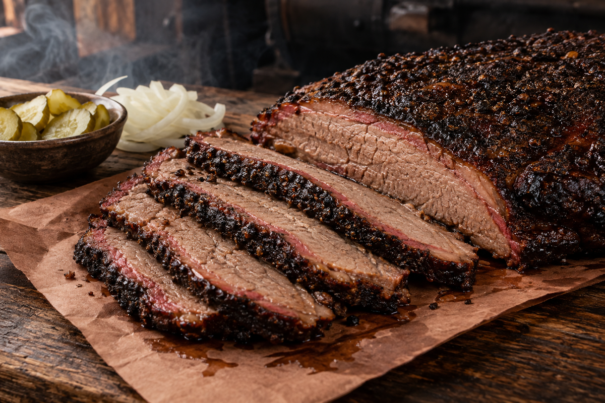 Texas-Style Smoked Brisket