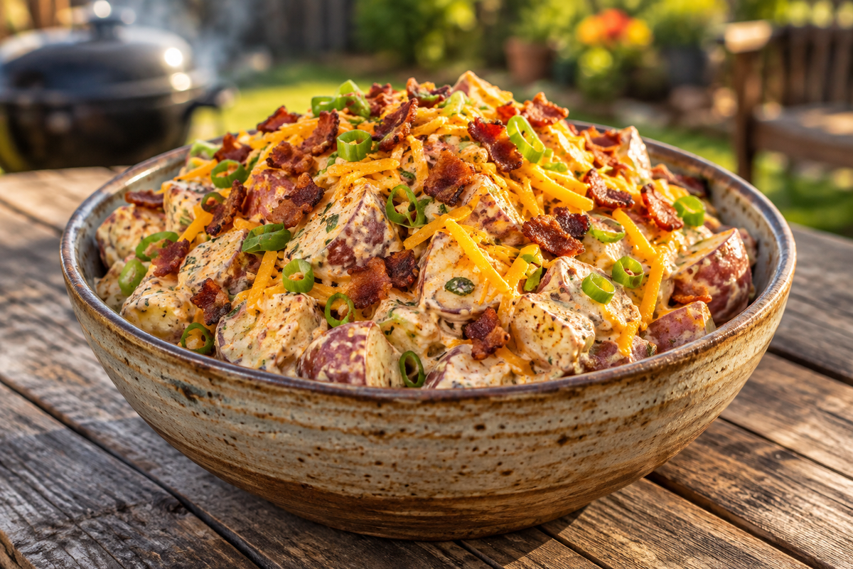 Loaded BBQ Potato Salad